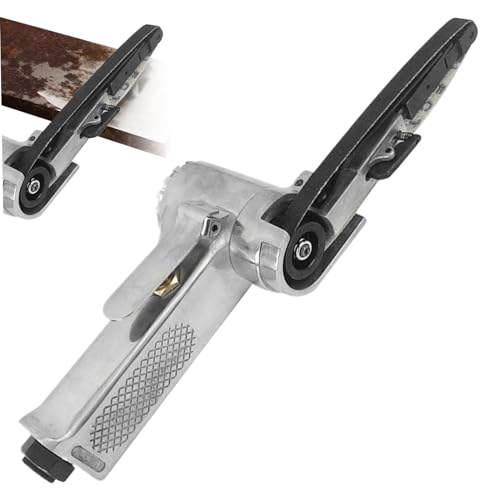 Lijadora de la banda, 10 x 330 mm Herramientas de aire eficiente, lijadora de mini banda de velocidad rápida, lijadora de dedo de energía segura, lijadora de aire de metal resistente, lijadora de la