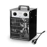 Fácula - Aerotermo Eléctrico Industrial Magma 2000W | Ventilación + Calefacción | Termostato ajustable | Asa