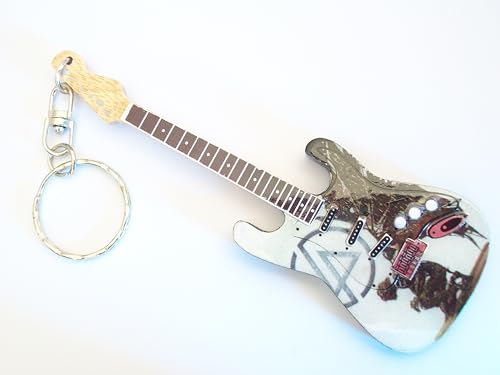 Music Legends Collection - Porte-clé guitare Linkin Park Meteora - Noir et Blanc - Unisexes-Adultes – vue 2