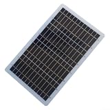 10W Solar Panel 6V Polycrystalline Silicon Garden Lights Pump, Outdoor Alternative Energy Supply Kit, 350x215mm