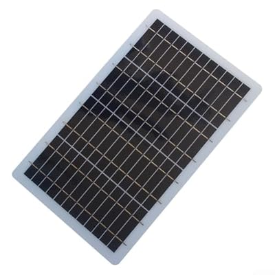 10W Solar Panel 6V Polycrystalline Silicon Garden Lights Pump, Outdoor Alternative Energy Supply Kit, 350x215mm