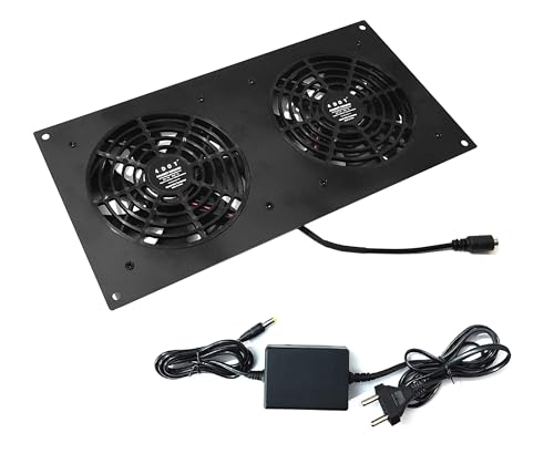 Image of 4 DOT FOURDOT COOLINGS Fourdot Exhaust /Intake Cooling System For Enclosed System /Drawer /Almirah /Rack For Home (12 Inch Model 2120)