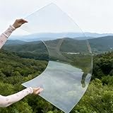 Bujnie Panneaux Serre en Polycarbonate 2.62x6.56ft, Panneaux D'éClairage Naturel RéSistants aux Uv Convient Serres, Puits de LumièRe et Abris de Voiture, Facile à Couper