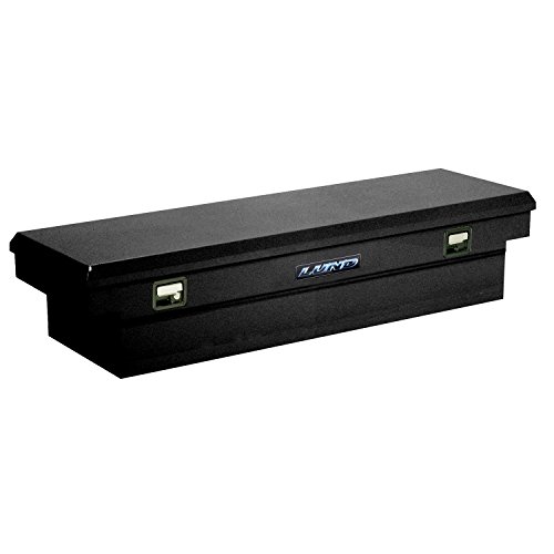 Lund 76599 72-Inch 22-Gauge Steel Cross Bed Truck Tool Box, Black