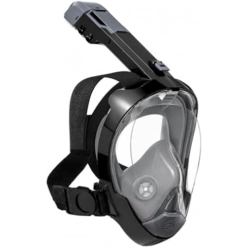 Seaview 180 Sport Full Face Snorkel Mask Adults Panoramic View Anti Fog Set