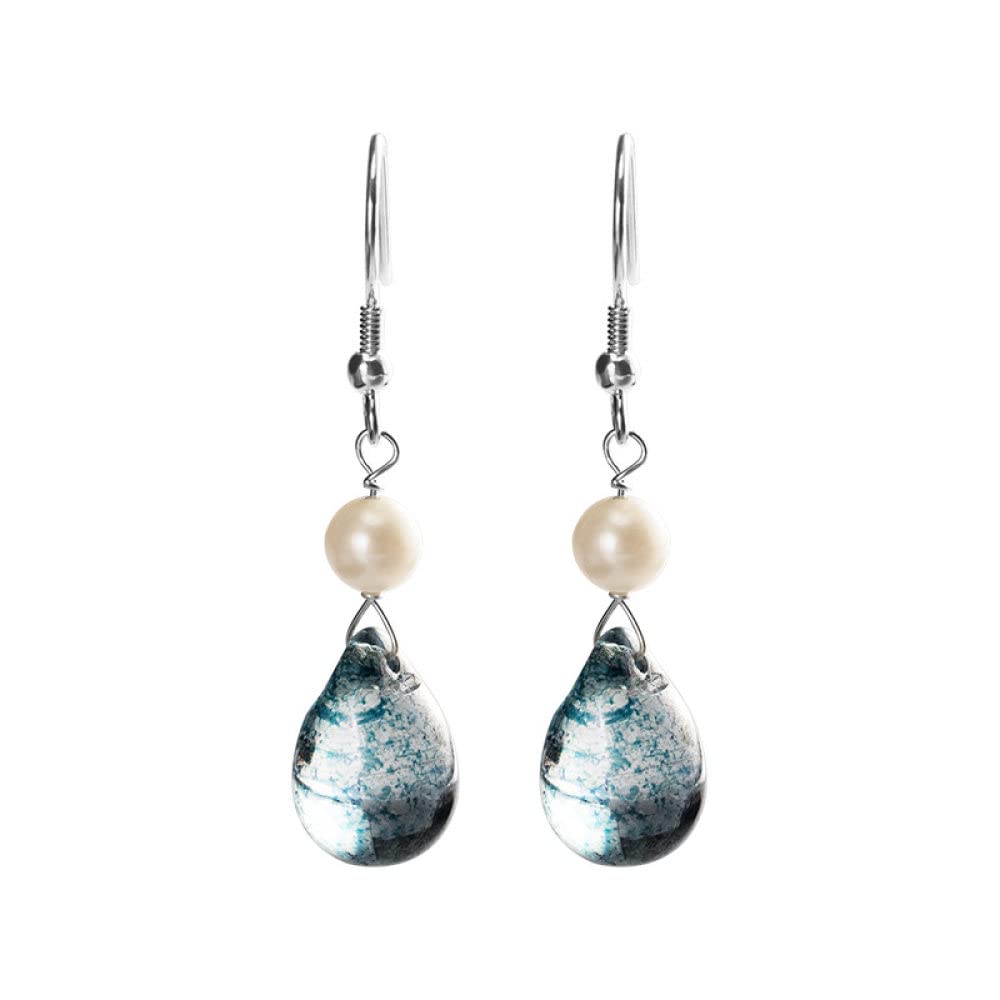 Boucles d'oreilles de vacances pendantes au style chinois unique