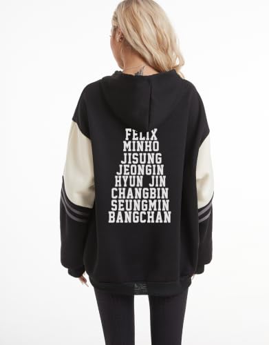 Image of JUNG KOOK SKZ Hoodie Felix Hyunjin Bangchan New Album Star Concert Sweater Support Sweatshirt Shirt Skz Merch for Women