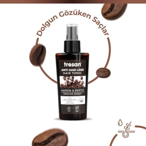 Tresan Kafein & Peptit Dökülme Karşıtı Saç Toniği 125 ml - Görsel 3