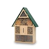 Wintem - Insektenhotel aus natürlichem Bambusholz für den Garten, Schutz für Bienen, Marienkäfer...