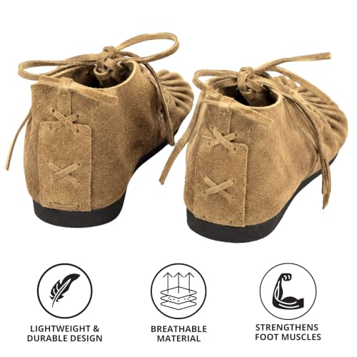 INDIAN STORE 24 Sandales romaines pour homme et femme - Sandales médiévales Viking - Été - Hippie - Unisexe - Chaussures de vacances, marron, 42 EU – vue 5