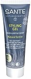 SANTE Naturkosmetik Styling Gel Natural former, Modelliert & fixiert, Festigt das Haar & gibt Halt, Feuchtigkeitsspendend, Vegan, 50ml