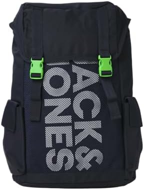 Jack & Jones Erkek JACASHFORD MESH BACKPACK Çanta, Lacivert