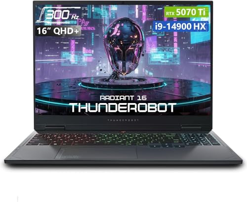 Thunderobot Radiant 16 Gaming Laptop, 16' QHD+ 300Hz...