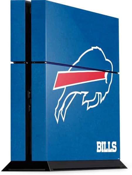 Skinit Decal Gaming Skin Compatible with PS4 Console - Officially Licensed NFL Buffalo Bills Distressed Design