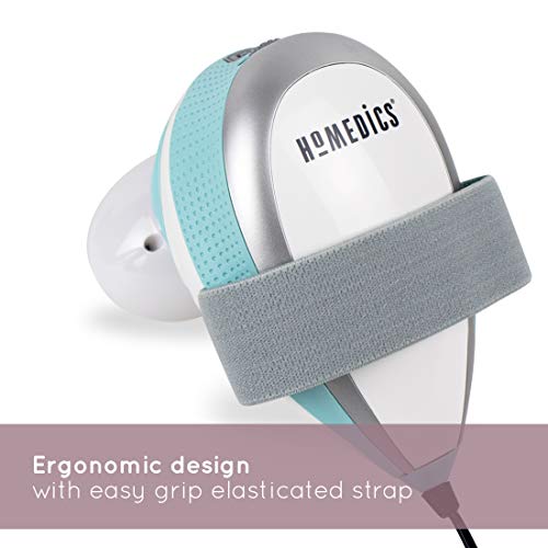 HoMedics Appareil de massage cellulite à percussion avec chaleur, 3 accessoires, traitement jambes/ bras, favorise la circulation sanguine dans la peau, ergonomie avec sangle élastique Easy Grip HoMedics Appareil de massage cellulite à percussion avec chaleur, 3 accessoires, traitement jambes/ bras, favorise la circulation sanguine dans la peau, ergonomie avec sangle élastique Easy Grip