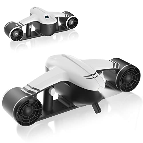 Seblub Underwater Scooter - Dual Propellers & Motors, 164Ft Waterproof, 3 Speed Switching, Temperature Sensor, Water Scooter With Camera Mount, Sea Scooter For Kids/Adults, Ideal For Scuba Diving #TOP2