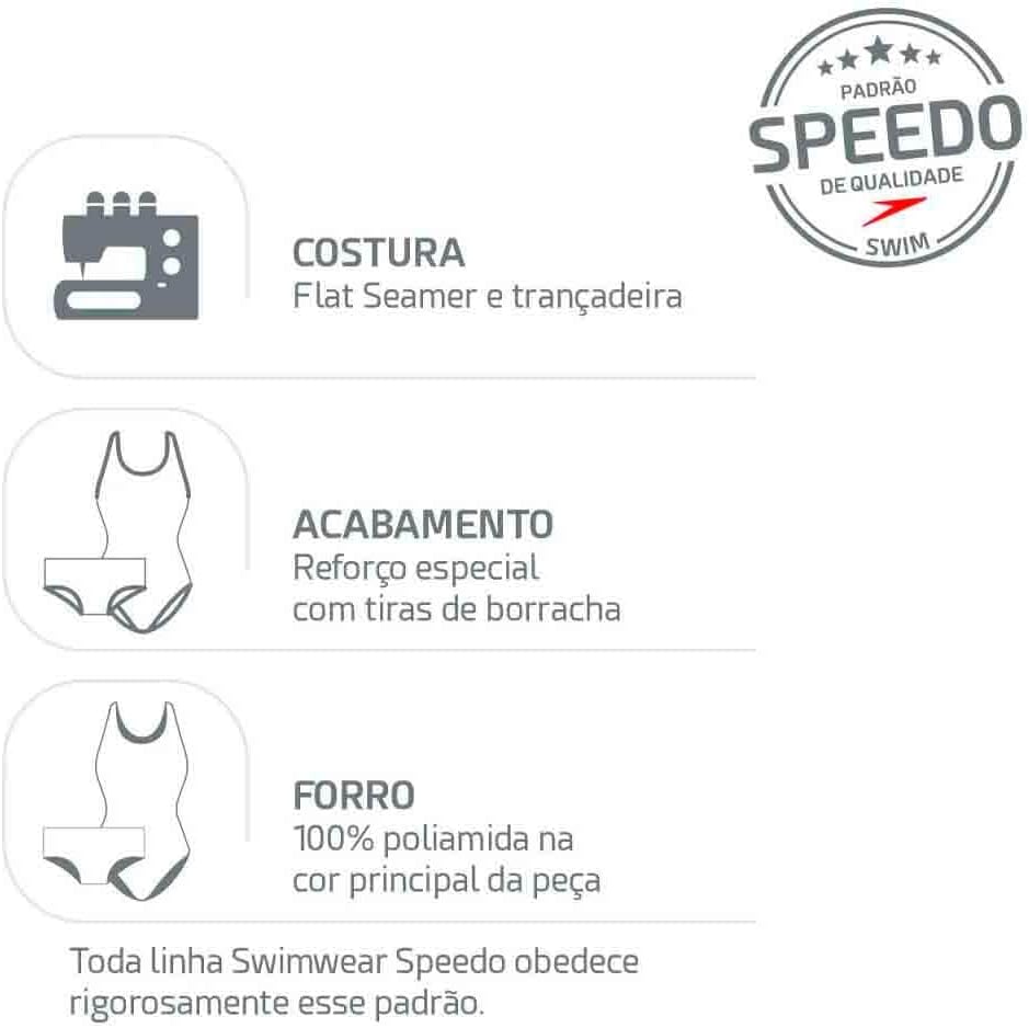 Speedo Maillot Skinny, Feminino