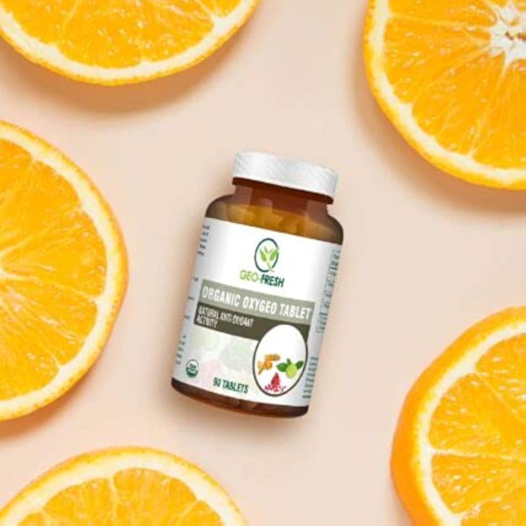 Geo-Fresh Organic Oxygeo Tablet, 750mg - 90 Count