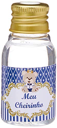 30 Aromatizador Urso Azul Marinho Lembrancinha de Maternidade Chá de Bebe, inova Baby, Azul Marinho,