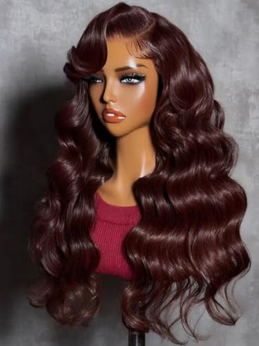 UNICE Glueless Wigs Human Hair Pre Plucked Pre Cut Lace 5x5 Thin HD Lace Closure Wig Body Wave Human Hair Wig Bleached Knots Match All Skin Tones 180% Density 24 inch