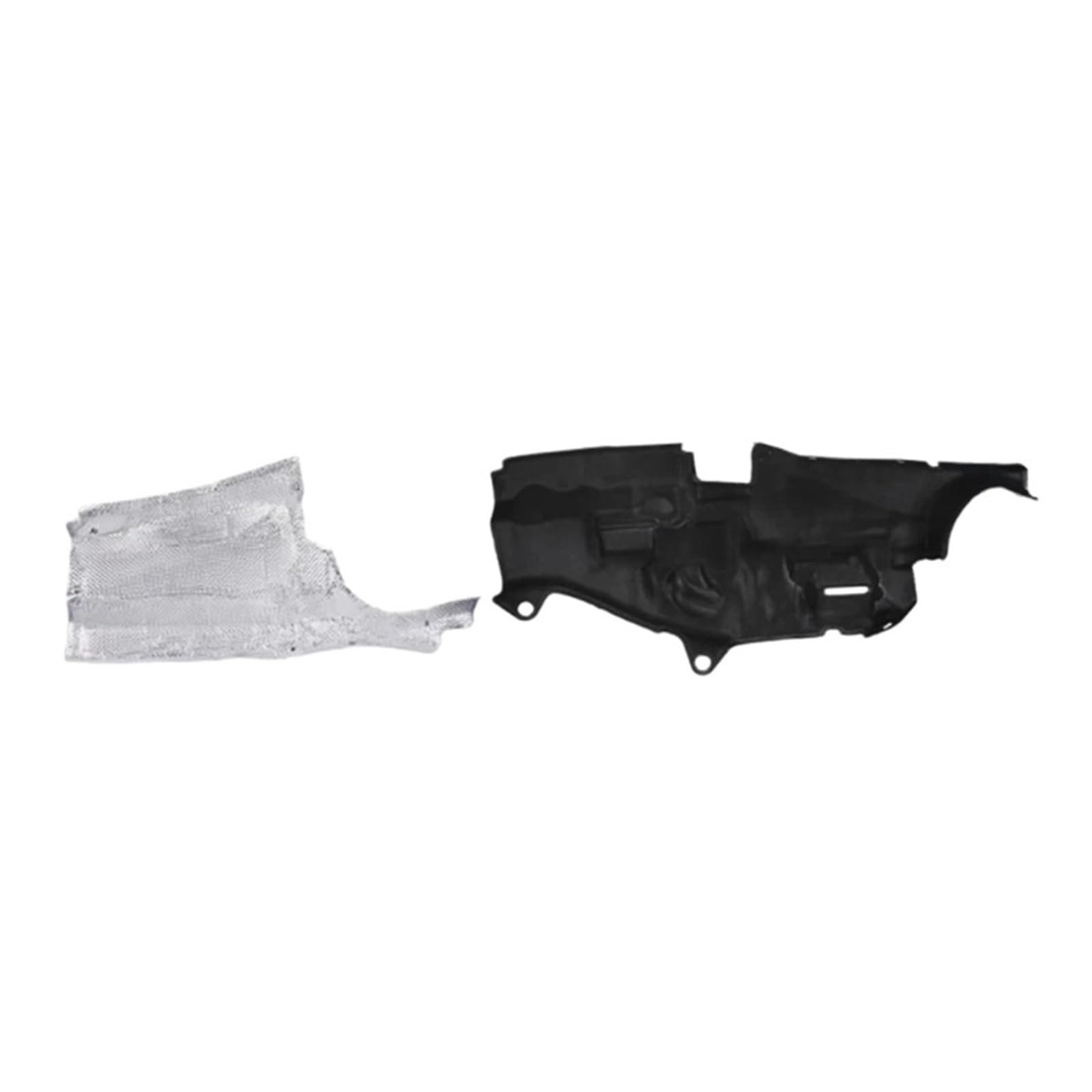 Qopuynh Black Heat Sound Insulation Cotton Car Engine Insulation For 307 2001-2014 Hood Lower Soundproof Heat Cotton Pad Liner Cover Part Accessories