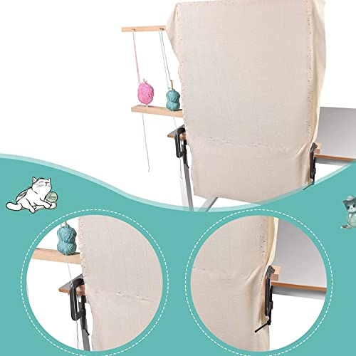 Teppich Asixxsix Rahmen Holz Teppich Machen Kit Tuft Gun Punch Nadel Quilten Werkzeug