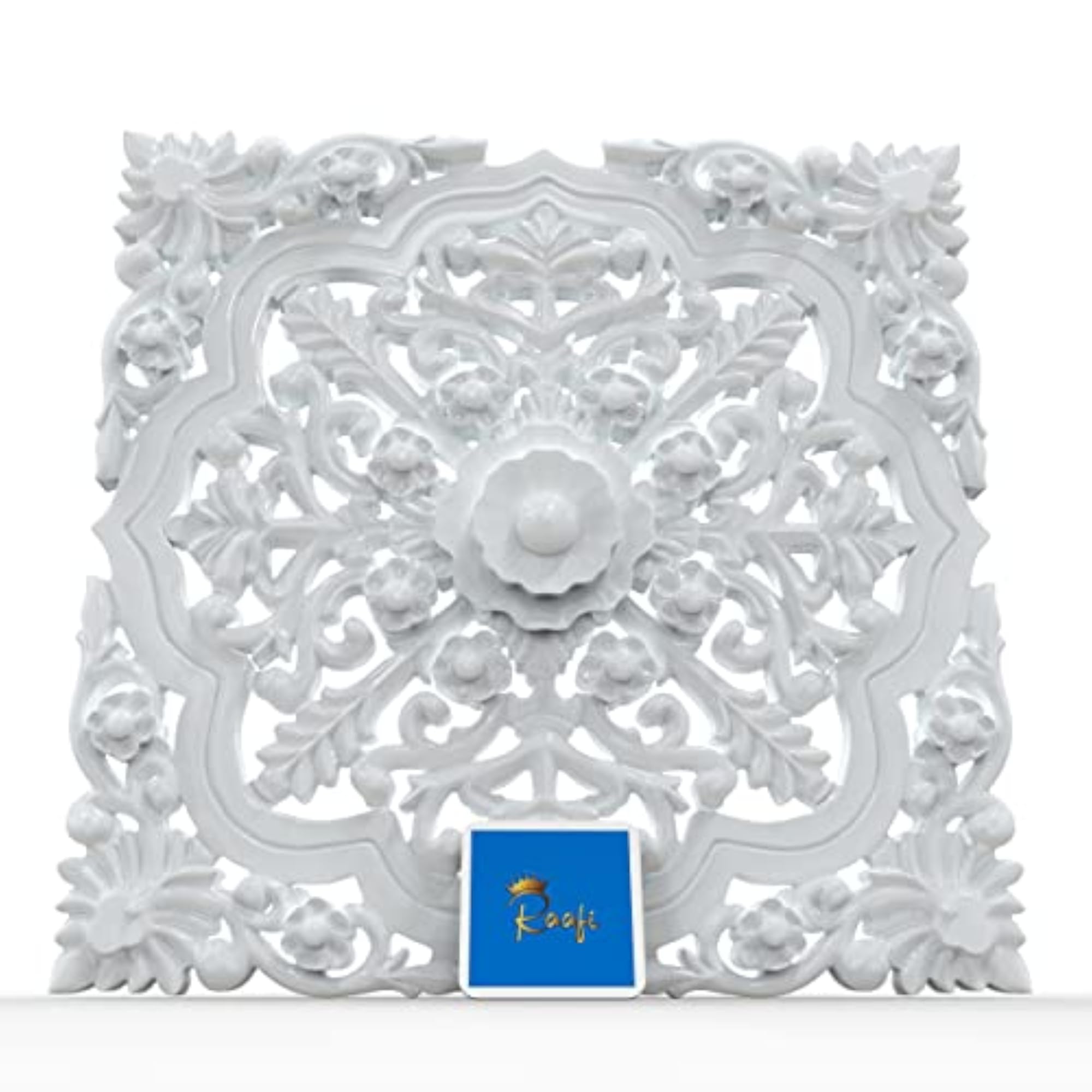 Hand-Carved Wooden Twist Wall Panel Decoration, Premium Quality