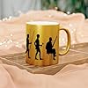 Fabulous Gold mug of chrome-plated ceramic - Evolution Basson Wind Orchestra Musician Instrument - 325 ml #4