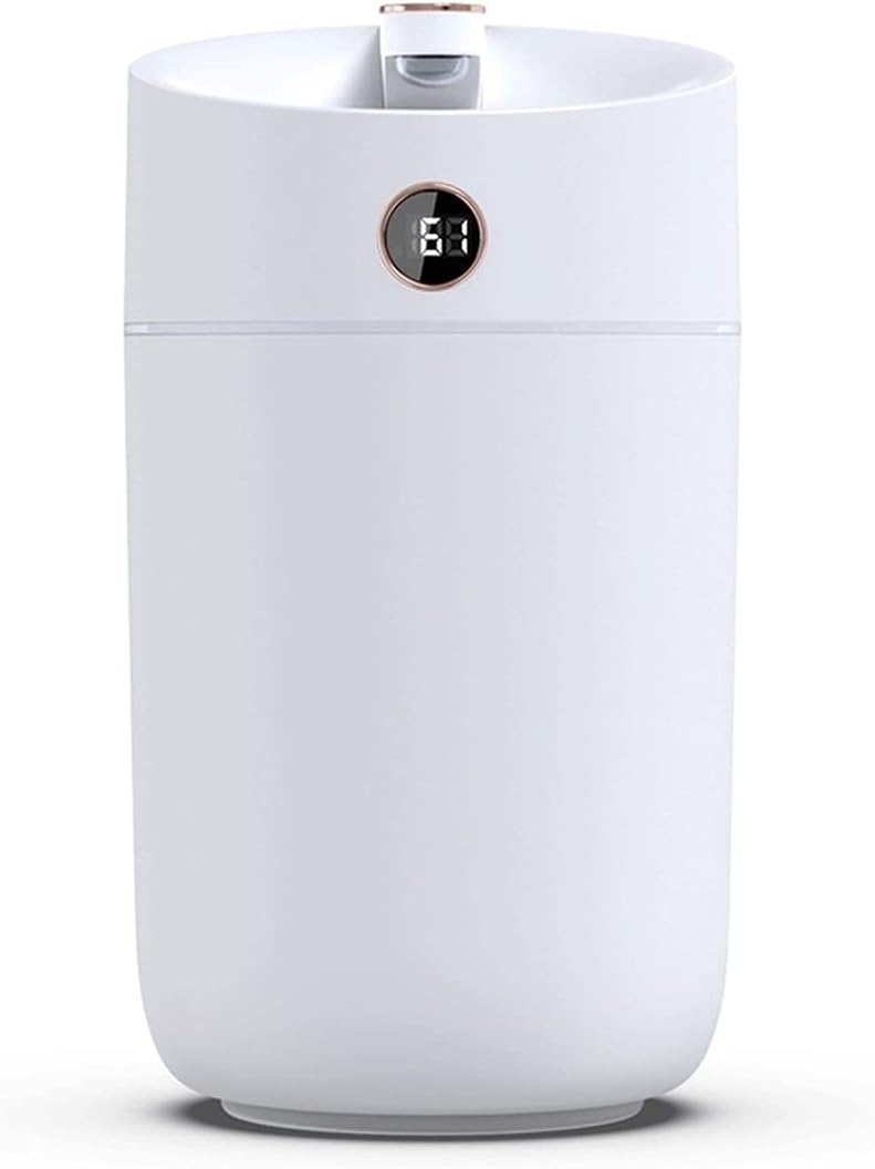 Portable Mist Humidifier – Double Spray 3L Large-Capacity Humidifier Water-Adding Home Office Aromatherapy Water Replenishing Instrument for Home Bedroom Office and Travel