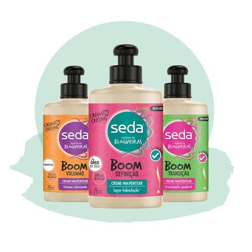 Creme para Pentear Seda Boom Definição 295ml