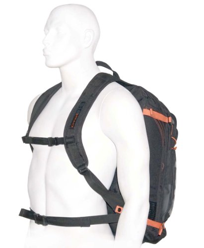 Gyst Bp1-15 Backpack, Black/Orange #TOP5
