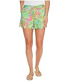 Lilly Pulitzer Women's Buttercup Short, Tiki Pink Royal Lime, 2