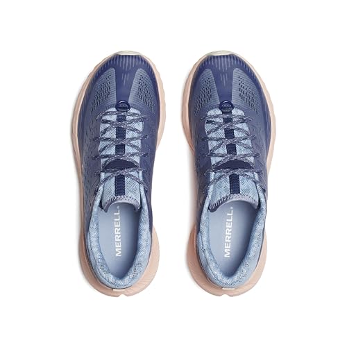 Merrell Merrell Women's Agility Peak 5 Sneaker, Indigo/Pink Salt, 9