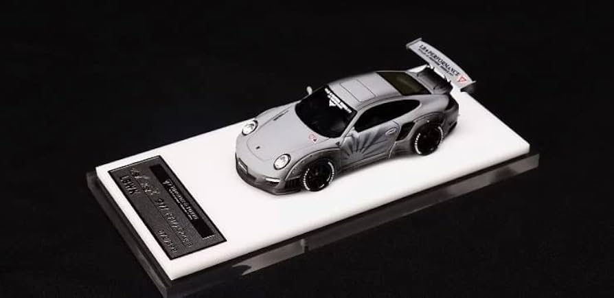 Amazon.co.jp: 1/64 timothy & pierre TP MODEL Porsche LBWK 997 Gray