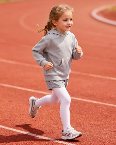 Image of Century Star 2 Pack Girls Soft Footed Ballet Toddler Tights | 90% nylon & 10% spandex for stretchy comfort. Suitable for school, playground, and cozy daily wear.