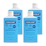 Viroxidin Med Desinfektionsmittel für Hände 4 x 500ml Eurospender - Zur...
