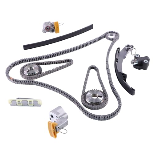 13028-ZK01C Engine Timing Chain Kit Fits for 2012-2015 NV1500/2500/3500 4.0L, for 2005-2015 Frontier 4.0L, for 2005-2015 Xterra 4.0L, for 2005-2012 Pathfinder 4.0L, for 2009-2012 Equator 4.0L