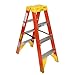 Werner (T6204) Twin Step Ladder, Fiberglass