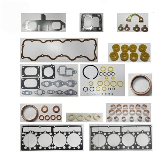 TKCNMGTCaz 3304 ���S�ȃG���W���t���K�X�P�b�g�Z�b�g�L�b�g CATERPILLAR CAT 7.0L 7.0 8V 6V0602 6V0603 �ɑΉ�