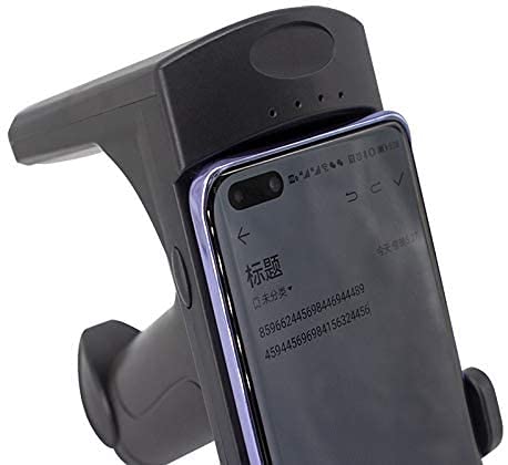 YanZeo R12 PDA UHF RFID Reader Long Handheld Terminal Barcode Scanner 1D / 2D Leitor de Barcode