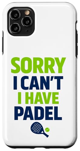 �uSorry I can't have padel�v �y�����X�|�[�c�̖��� �v���[���[�ւ̃M�t�g�B �X�}�z�P�[�X iPhone 11 Pro Max �p