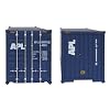 Walthers SceneMaster 40' Hi-Cube Corrugated-Side Container-American President Lines (Eagle Logo) 949-8251 HO Scale Model Railroad - Freight Model