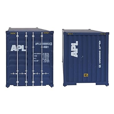 Walthers SceneMaster 40' Hi-Cube Corrugated-Side Container-American President Lines (Eagle Logo) 949-8251 HO Scale Model Railroad - Freight Model