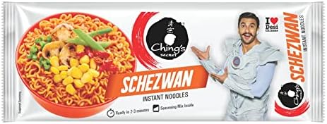 Ching's Secret Veg Hakka Noodles, Authentic Indo-Chinese Stir Fry Noodles, Quick & Easy to Cook, 840g (29.63 oz)