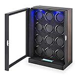 【INTELLIGENT】 avec écran LCD, vous pouvez personnaliser différents TPD pour 12 montres indépendamment en même temps, lumière LED 5 couleurs.