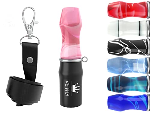 Shisha wiederverwendbares Hygiene Mundstück VEIRA Premium - hochwertiges Shisha Zubehör aus Acryl - Hygienemundstück Universell für jede Shisha nutzbar (Rose) Cover