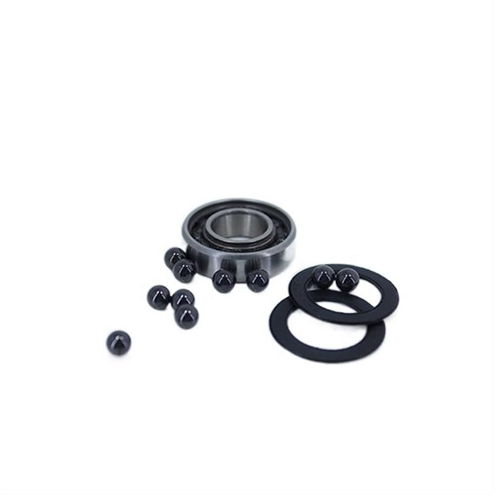 AERBNYEQP R10 Hybrid Ceramic Bearing 15.875 * 34.925 8.731 mm 1PC Industry Motor Spindle R10HC Hybrids Si3N4 Ball Bearings 3NC R10RS