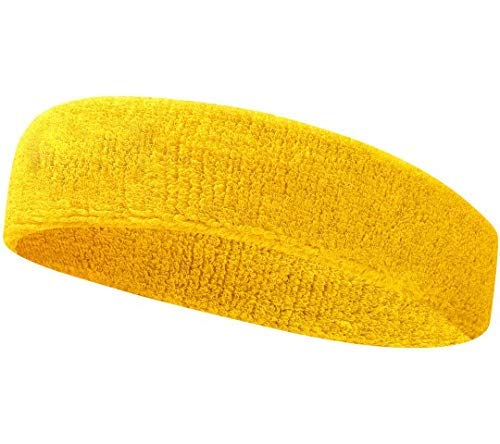 kgn Cottan Headband Outdoor Fitness Sports Sweatband Yoga Gym Unisex Head Band-picture-0