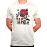 Camiseta para hombre, diseño de dragón de Sangoku, Krillin y Bulma, color blanco blanco XS