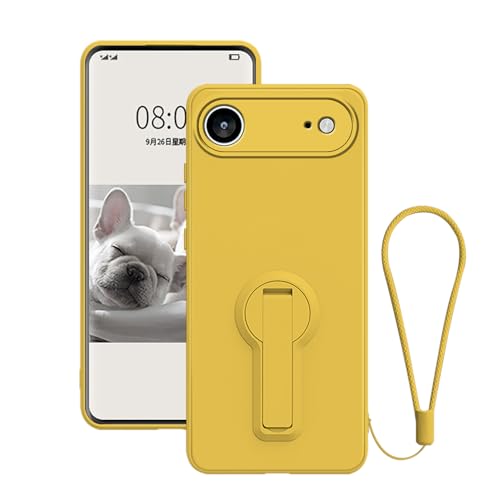 Coque iPhone 17 Air silicone souple premium fine et robuste jaune